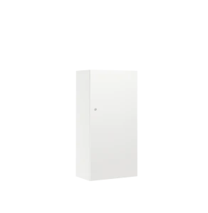 JEDNODRZWIOWY PIONOWY BIAŁY REGAŁ 120CM